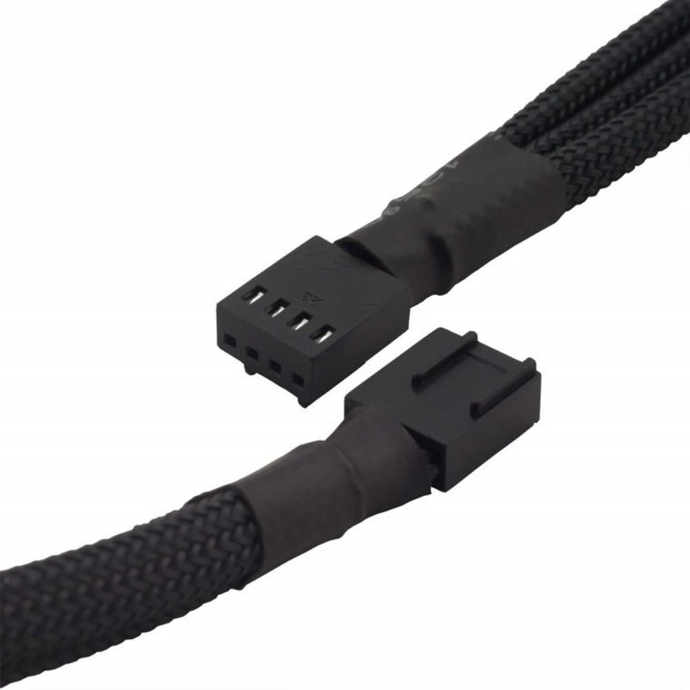 Male To Female Temperature Control Fan Cable Connector Pwm Extension Cables  Computer Fan