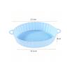 Silicone Mat Accessories Round Airfryer Inserts Heat Resistant Silicone Pot For Air Fryer Reusable Air Fryer Basket Liners