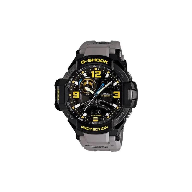

Casio G Shock Series 200m Waterproof Quartz Movement Resin Strap Japanese and Korean Watch 50.852.1mm Men s Watch Black Dial GA-1000-8A чорний