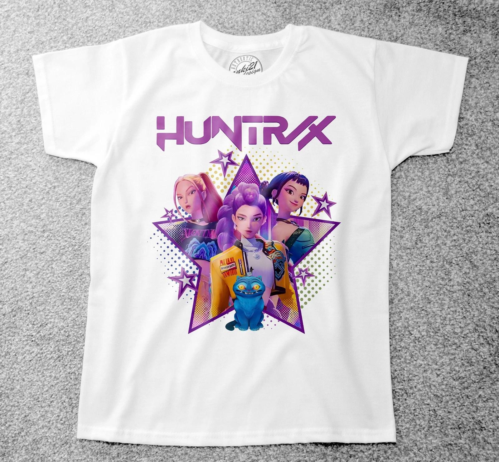 

Huntrix K-Pop Demon Hunters 008 Anime/Manga Childrens/Kids Adult t shirts/t-shir 100