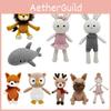 Handmade Crochet Amigurumi Plush Doll Collection Adorable Animal Characters In Soft Pp Cotton