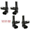 4PCSs ABS Wheel Speed Sensor Speed Sensor Wheel Speed Sensor For 05-22 Tacoma 2.7L 3.5L 4.0L