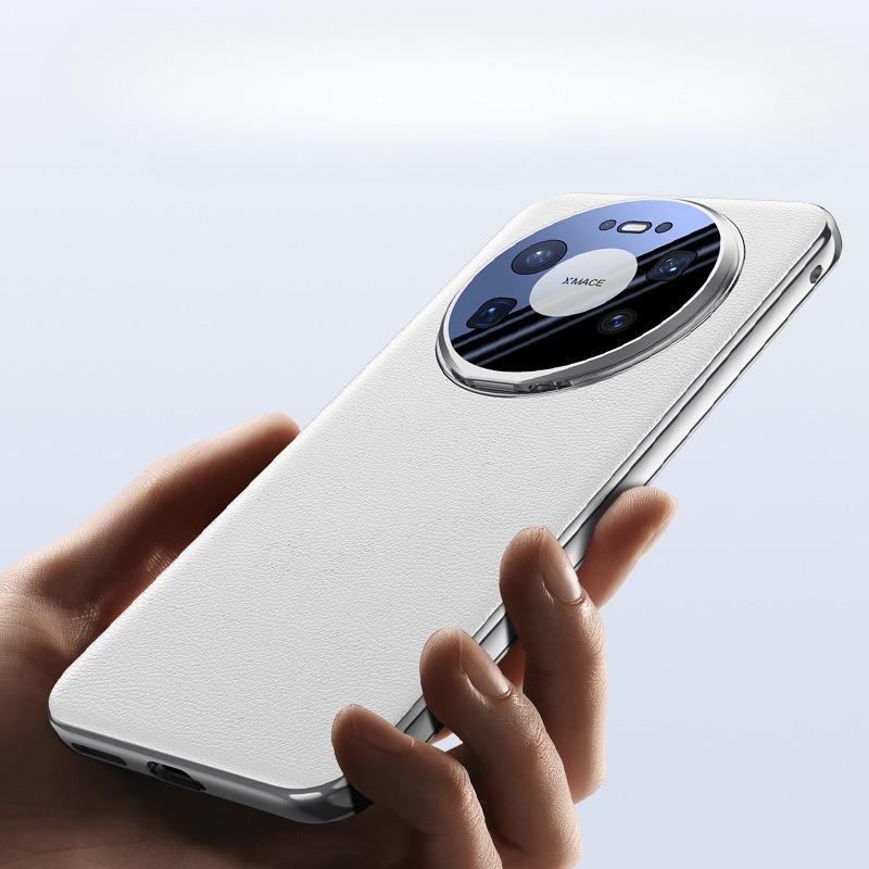 Case for Huawei Mate80promax, Vegan Leather with Metal Lens Mount