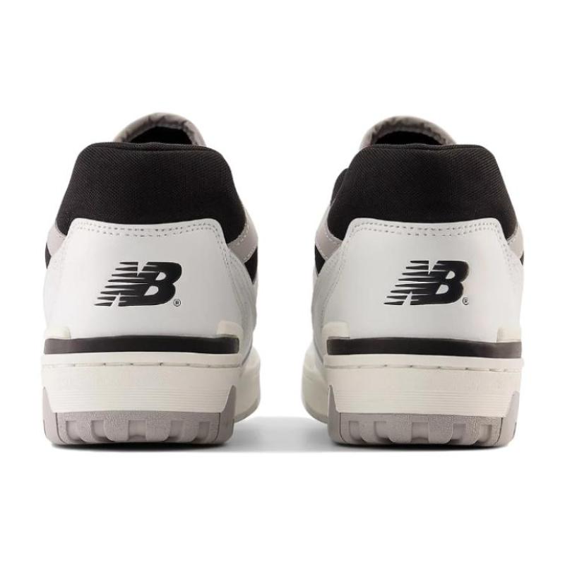 New Balance 550 White Concrete Black Sneakers BB550NCL
