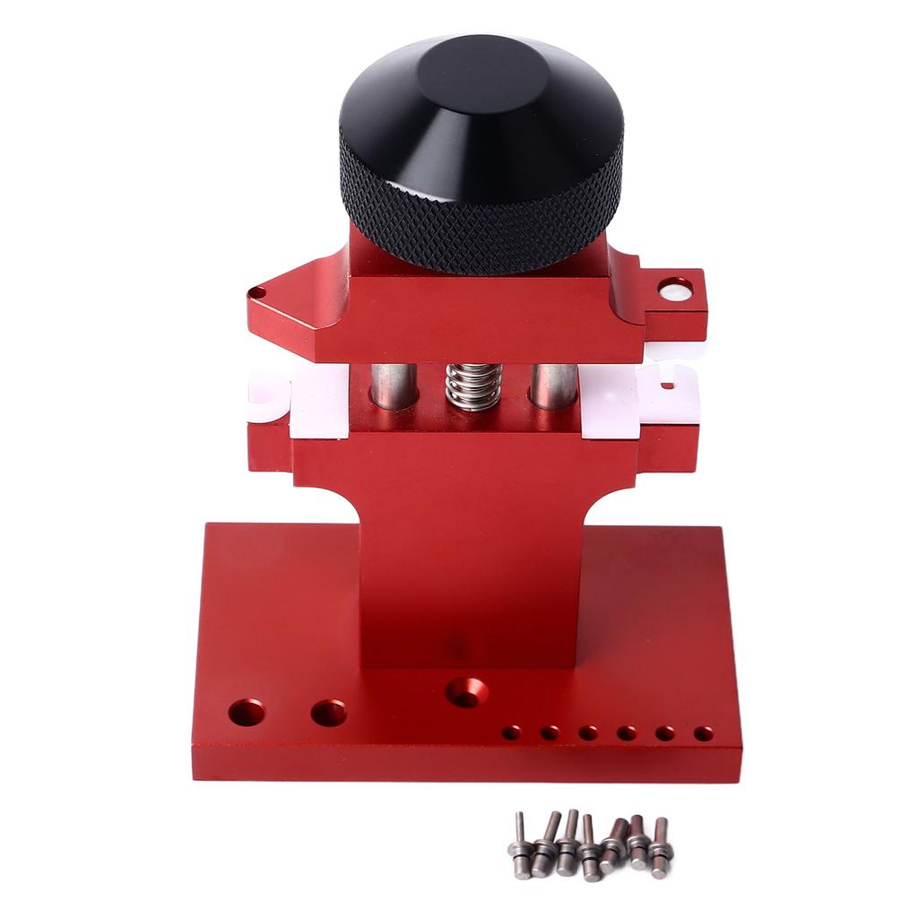 Press Type Watch Friction Tube Removal Tool with 7 Pins Rotation Button Watch Repair Tool for Watchmaker