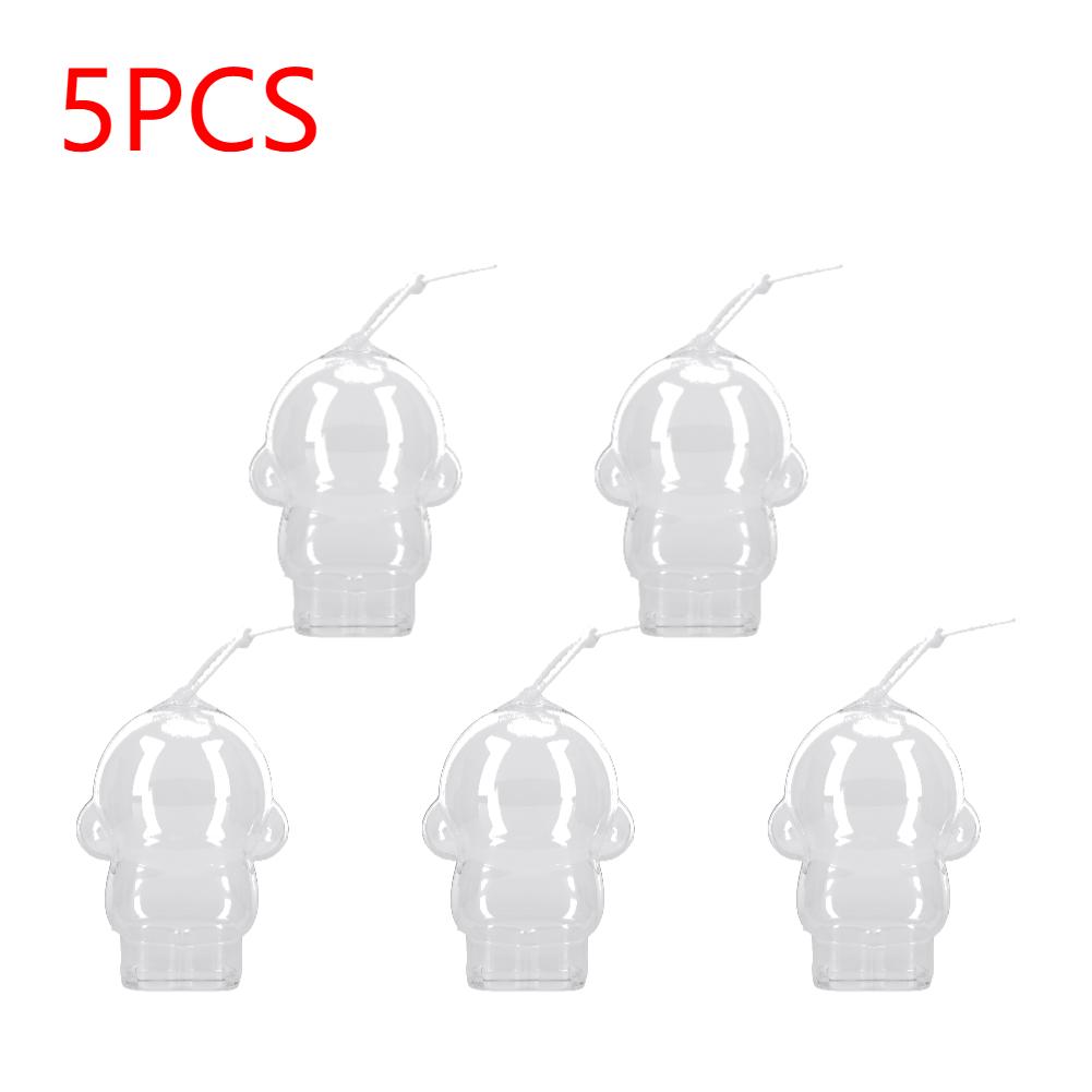For SkullPanda Transparent Protective Case Winter Movement Series Plush Doll Display Bag Dust Cover Organizer Box Doll Accessori