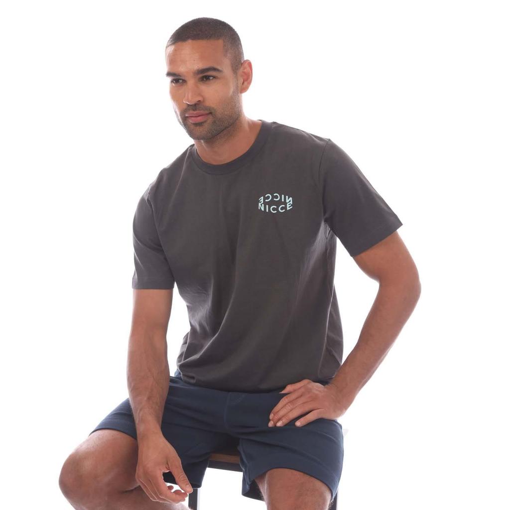 Nicce Mens Tanetta Logo T-Shirt