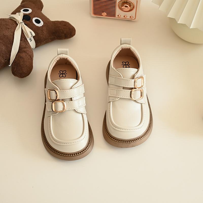 

Туфли принцессы из натуральной кожи для девочек 2025 весна и осень новая студенческая принцесса кожаные туфли британские детские туфли обувь для выступлений лоферы 36