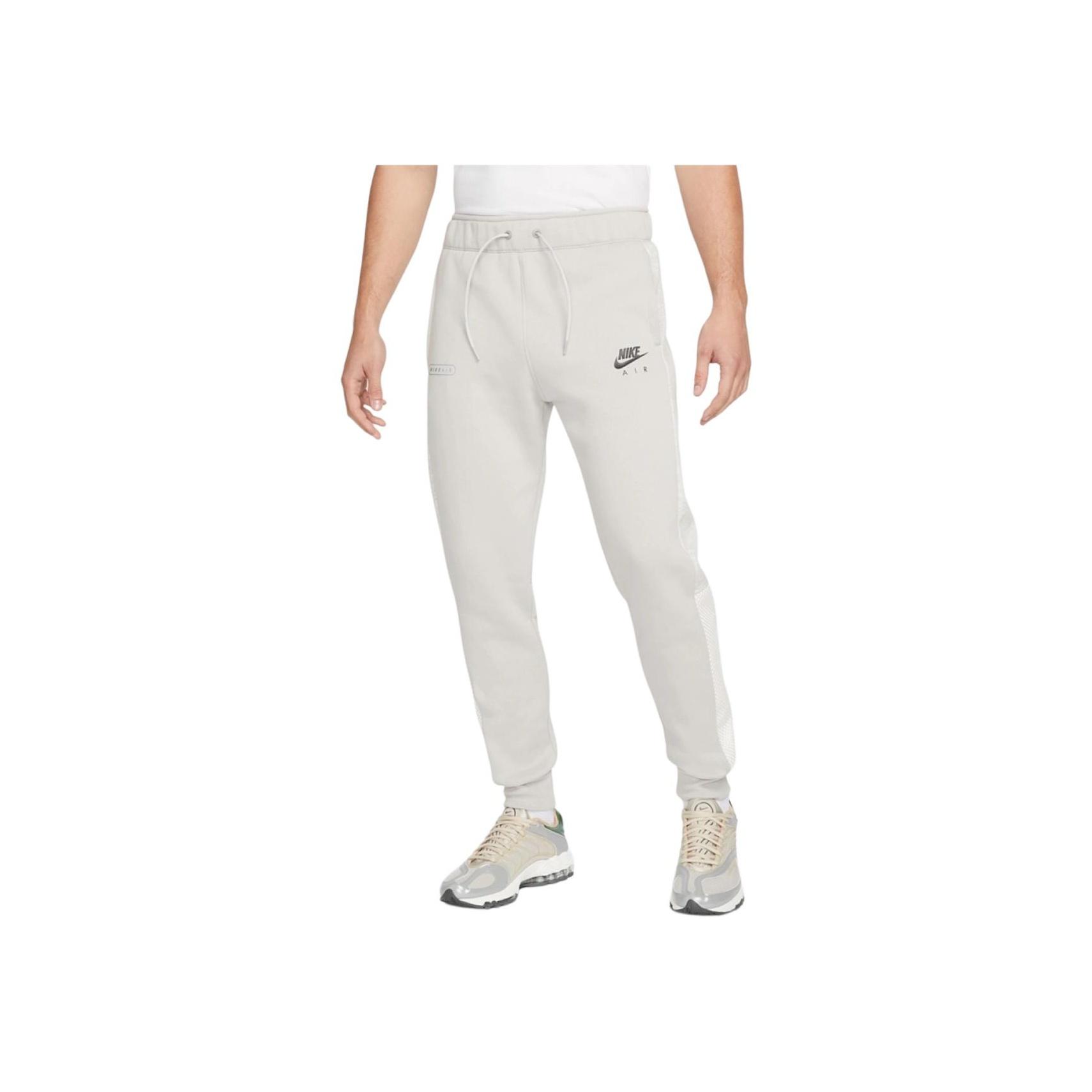 

Nike Solid Mid-Waist Joggers Men Bottoms Grey DM5209-012 L