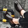 Brand Men's New Motorcycle Cool and Handsome Small Leather Shoes High-quality Men's Comfortable Business Leather Shoes