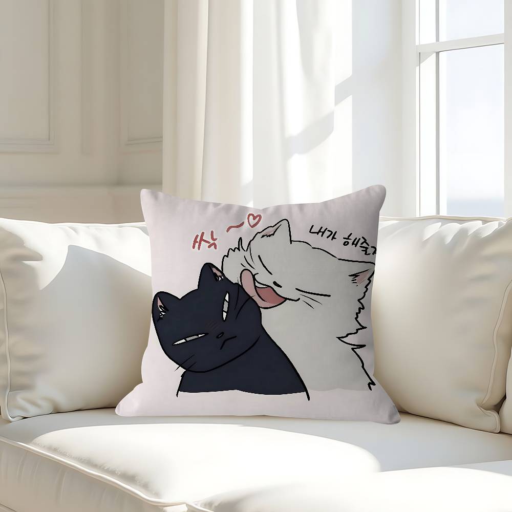 

Anime Low Tide In T-Twilight Cushion Cover 30x50 Polyester Sofa Cushions Decorative Throw Pillows Home Decoration Pillowcover 16x16Inch