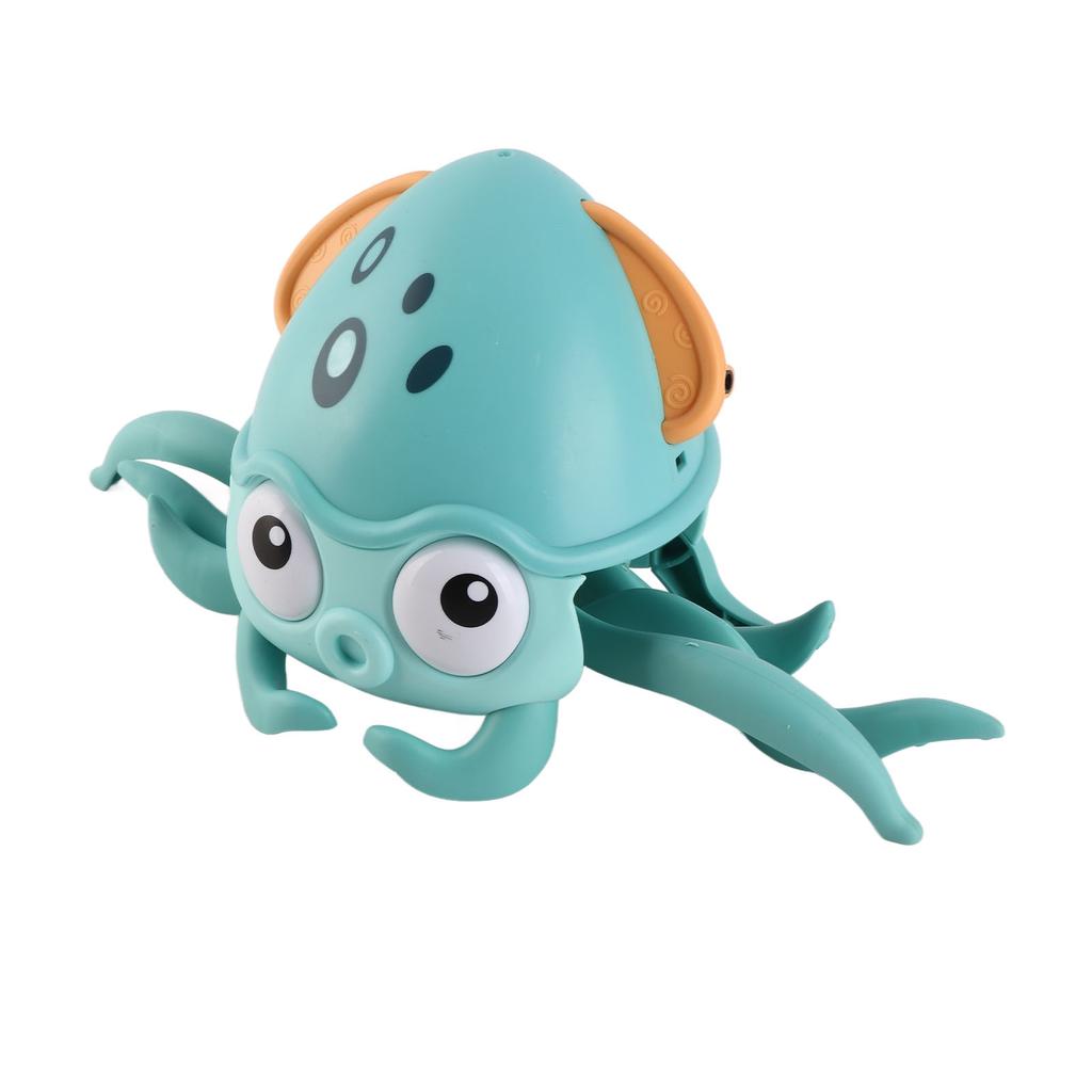 Crawling Crab Octopus Toy Rechargeable Light Automatical Music Obstacle Avoidance Crawling Crab