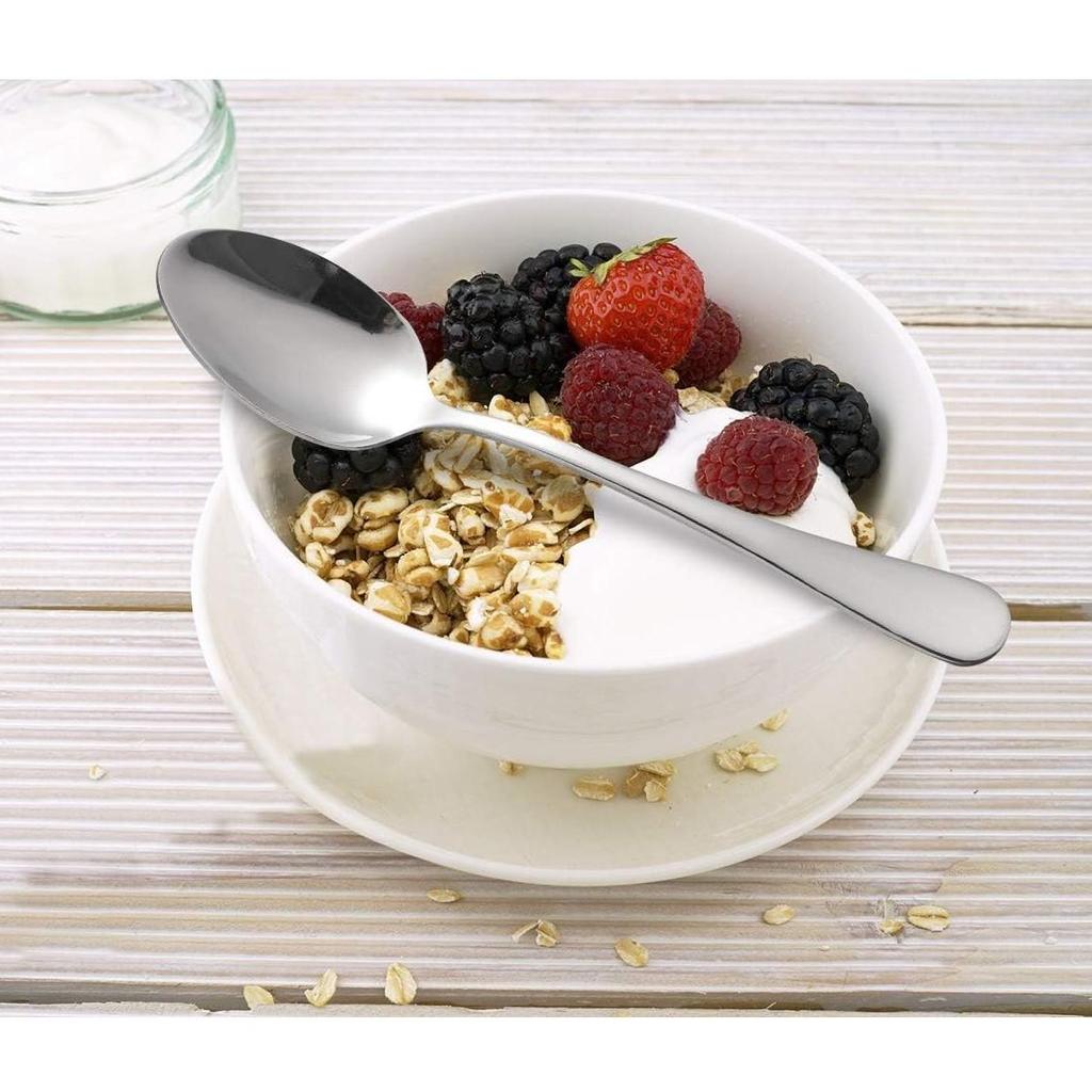 12-delers gode teskjeer i rustfritt stål, 6,1 tommer