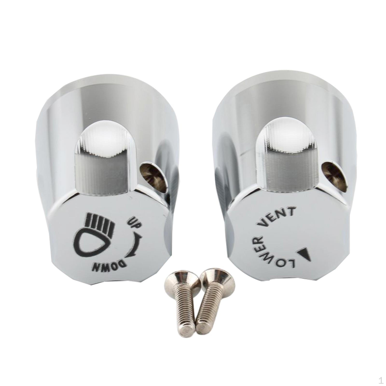 

2 шт. Крышка ручки регулировки фар вверх-вниз, запасные части серебряный