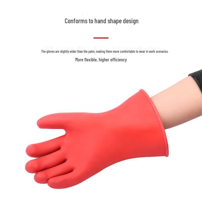 XINGGONG 2.5KV Insulating Rubber Gloves