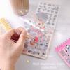 Decorative 3D Landscape Sticker Book Cartoon DIY Cabin Scene Sticker Miniature Scene Collage  Toy