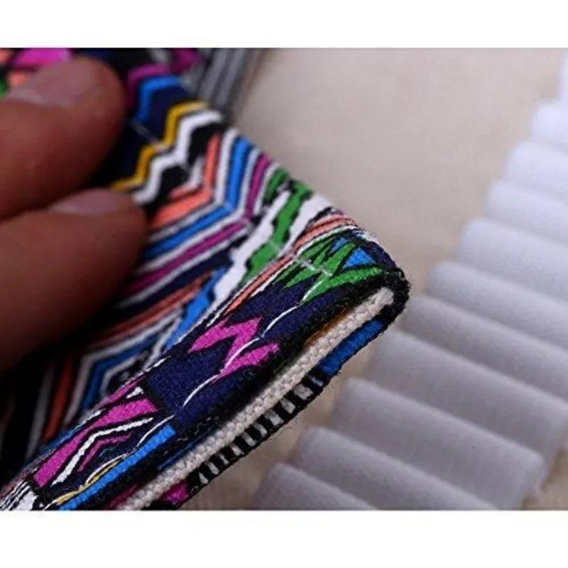 36/48/72 Colouring Pencils Bag , Colouring Pencils Bag for Adults and Children ,  Leather Bag for Children and Adults Colouring Book Bag