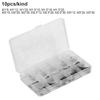 150-teiliges Set M1 M3 15 Arten von Edelstahl-Splintstiften Sortiment Kit Befestigungsmaterial
