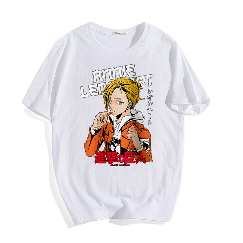 Anime Attack On Titan Peripheral New Sports Top Casual Short Sleeve T-Shirt
