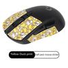 Weiche, bequeme, rutschfeste Aufkleber für Mäuse, Echsenhaut, schweißabsorbierender Aufkleber, kompatibel mit Logitech G403 G603 G703 Maus