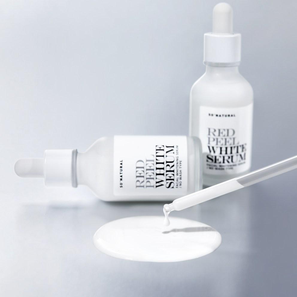 So Natural Red Peel White Serum