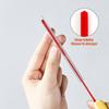 Hole Gap Cleaning Brush Straw Cleaning Brush Silicone Pacifier Nipple Cup Cover Brush Soft Head Handheld Drinking Straw Cleaner