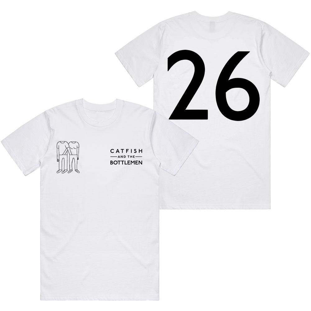 Rock Band Catfish and The Bottlemen Tshirts The Balcony Anniversary Album Print T-shirt Cotton Mens Tees Grunge T Shirts