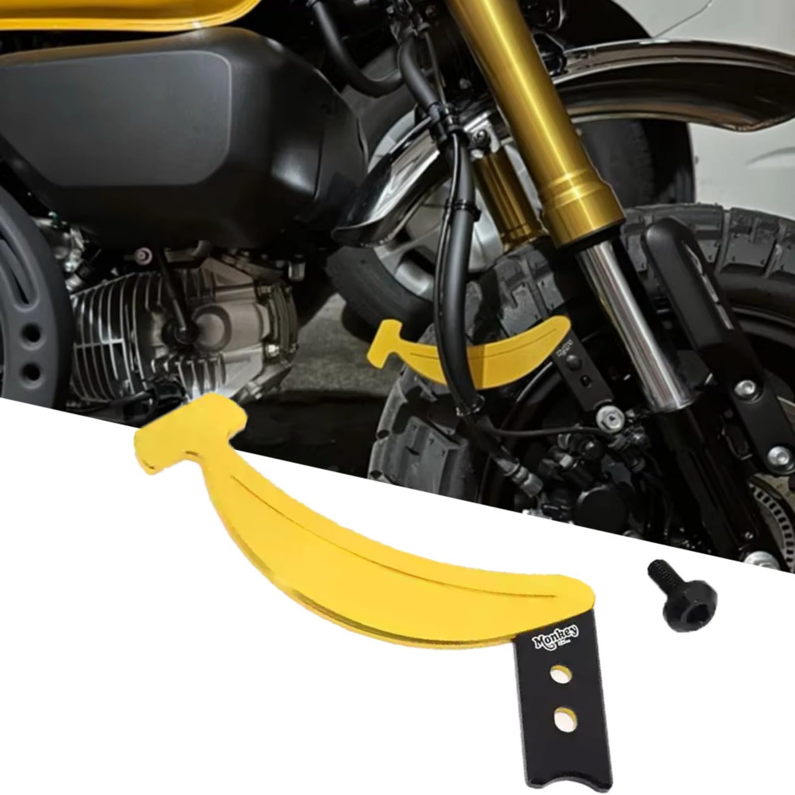 

FOR Monkey 125 Monkey 125 monkey125 2018-2024 2025 Motorcycle Aluminum Alloy Front Brake золотой