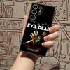 Evil Dead Horror Movie Phone Case For Samsung S25 Ultra S23 S24 Fe S21 S22 Plus S23 Fe S24 Ultra S21 Fe Matte Cover
