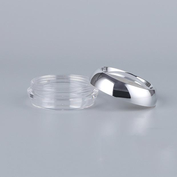 Acrylic PS Pill Box 10g-50g, Refillable Cream Jar & Cosmetic Container for Placenta Time Capsule Empty Bottles