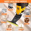 20/12Pcs Oscillating Saw Blade Bi-Metal Multi Tools Blades Sharp Wear Resistant Cutter Blade for Wood Metal Fast Cutting Blade