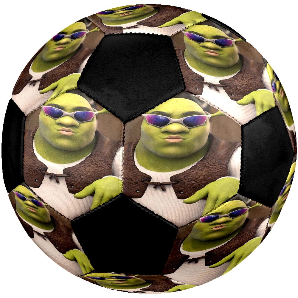 Shrek Theme Size 5 Soccer Ball, Suitable for Both Indoor and Outdoor Matches, a Gift Suitable for Everyone.