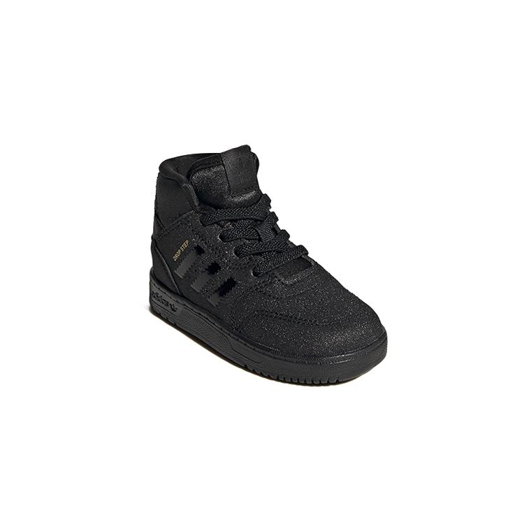 Adidas Originals Drop Step High top Toddler Shoes Black Infant And Toddler FW3156