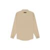 Fear Of God Essentials SS23 Solid Color Zipper Corduroy Fleece Collar Shirt American Heavyweight Jacket Men Jacket FOG-SS23-044
