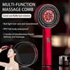 Red Light Hair Massager Multipurpose Scalp Massaging Brush with Red Light Oil Applicator for Men Women
