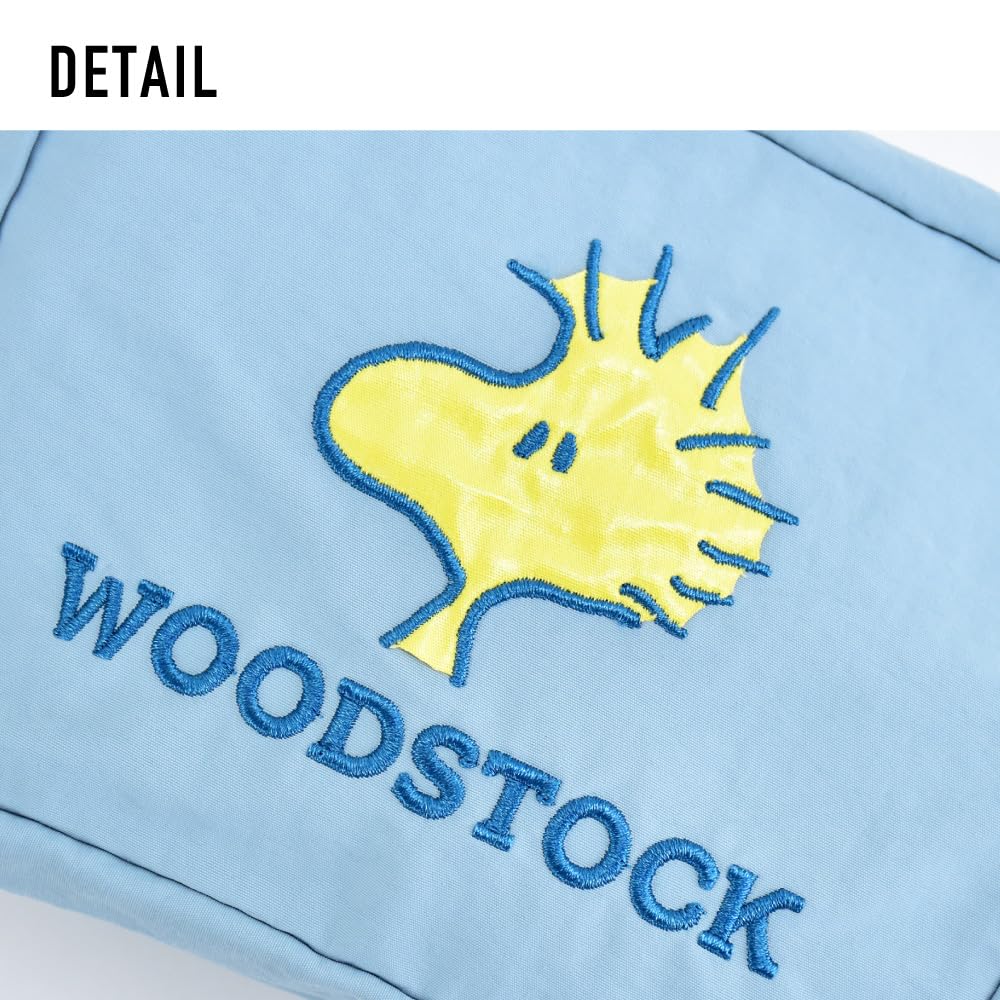 Square Pouch with Embroidery Charlie Brown Appliqué - SPZ-3959