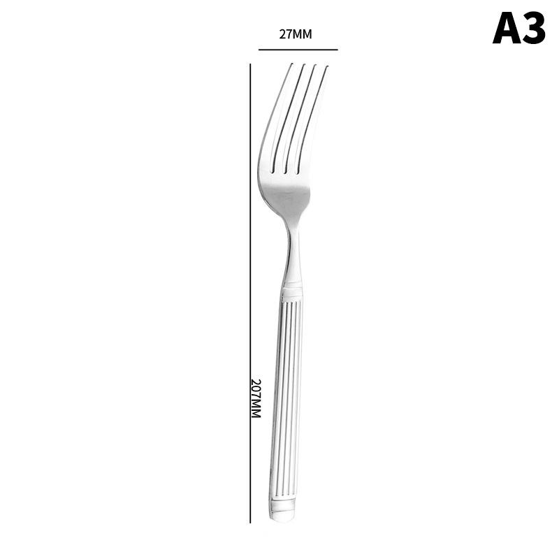 

Нержавеющая сталь Серебро Обеденный Столовый нож Фруктовая вилка Ложка Столовые приборы Кухня Износостойкая Посуда Столовое серебро