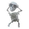 Wind-Up Dancing Skeleton Toy Mechanical Movement Fun Desktop Figurine Collectible Decorative Item for Home Office Entertainment Display