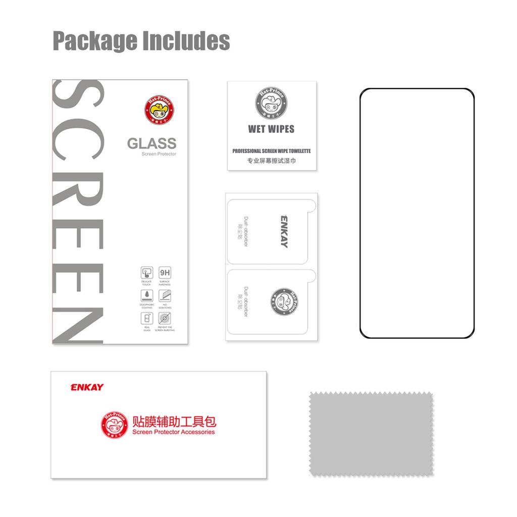 HAT PRINCE 0.2mm 9H Tempered Glass Ultra-thin Unlock Version Full Glue Screen Protector for Samsung Galaxy S22 5G/S23