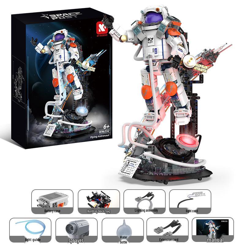 Kit de robot programmable télécommandé avec blocs de construction pour l'exploration scientifique éducative