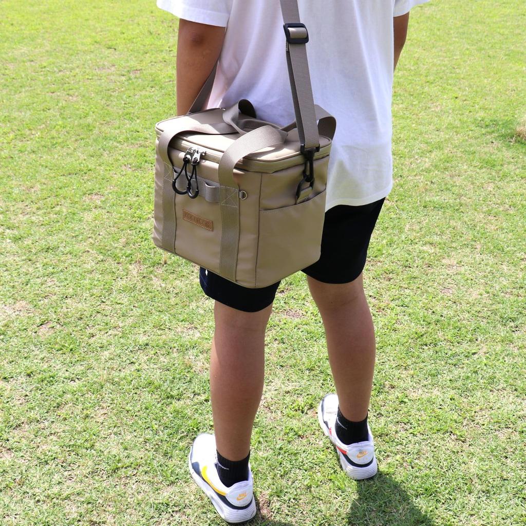 Official KOOLECOS Cooler Insulated with Ice Packs In the Available In 2 Perfect for Club Outdoor and Disaster Preparedness Bag, Lid, 6-Sided