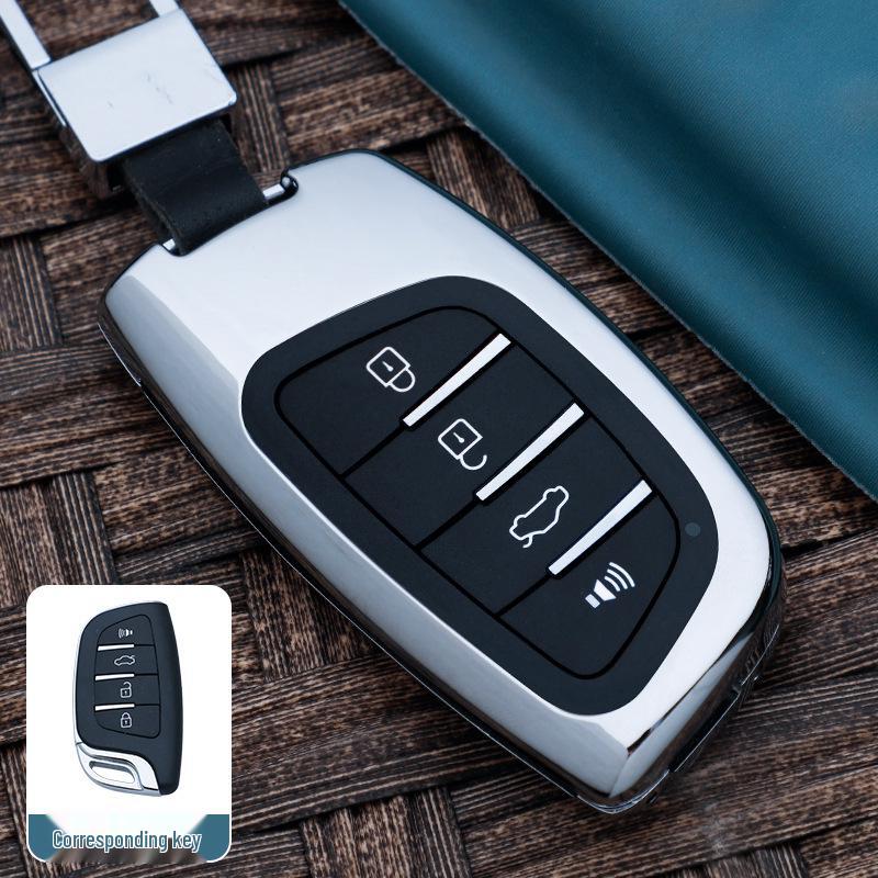 

Crystal Key Case: Protective Shell and Keyring for Modified Vehicles with VVDI Smart Key Fob