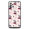 Phone Case for Samsung Galaxy A55 A53 A52 A52S A51 A41 A35 A32 A25 A23 A15 A13 A71 A72 Soft TPU Fresh Summer Fruit Lemon Cherry