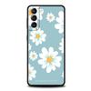 Summer Daisy Sunflower Floral Flower Case for Samsung Galaxy S24 S23 S22 S20 S21 FE Ultra S24 S23 S10 S10E S9 Plus Phone Cover