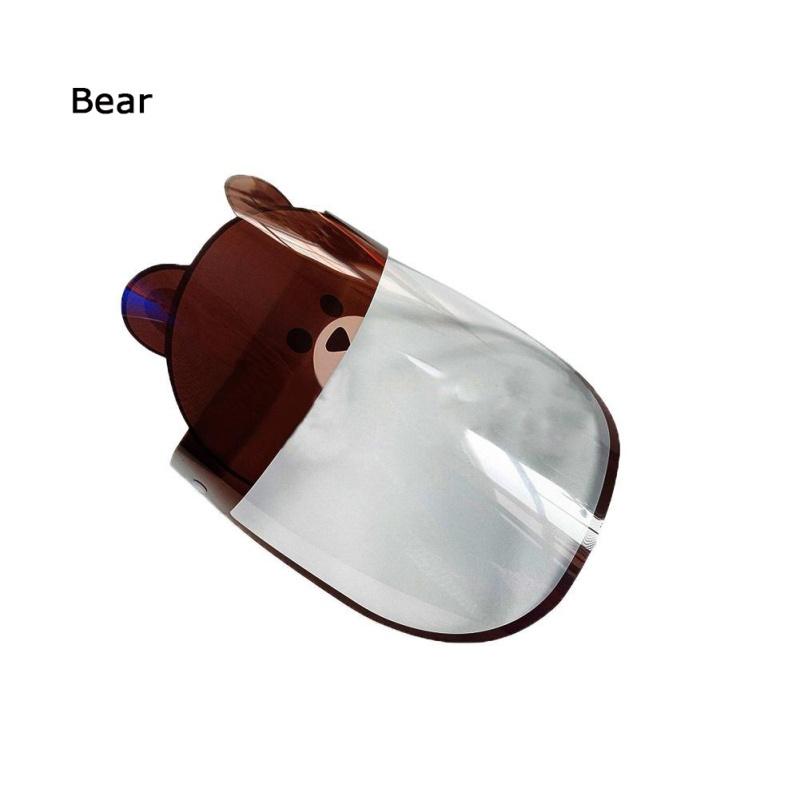 Kids Full Face Shield Mask 100 PACK Reusable Plastic Visor Clear Boys Girls Lot