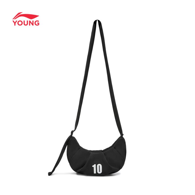 Li-Ning Girls Football Series Crossbody Bag F черный-1