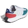 adidas Originals Retropy E5 Boost Leather Retro Versatile Non-Slip Low-Top Lifestyle Casual Shoes Unisex Sneaker Beige Blue Red ID6262