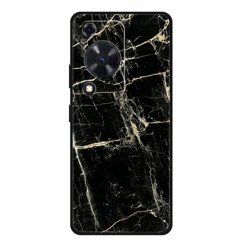 For Huawei nova Y72 Case Marble Soft Silicone TPU Phone Cases Back Cover For Huawei Enjoy 70 NovaY72 Painted Shockproof Coque