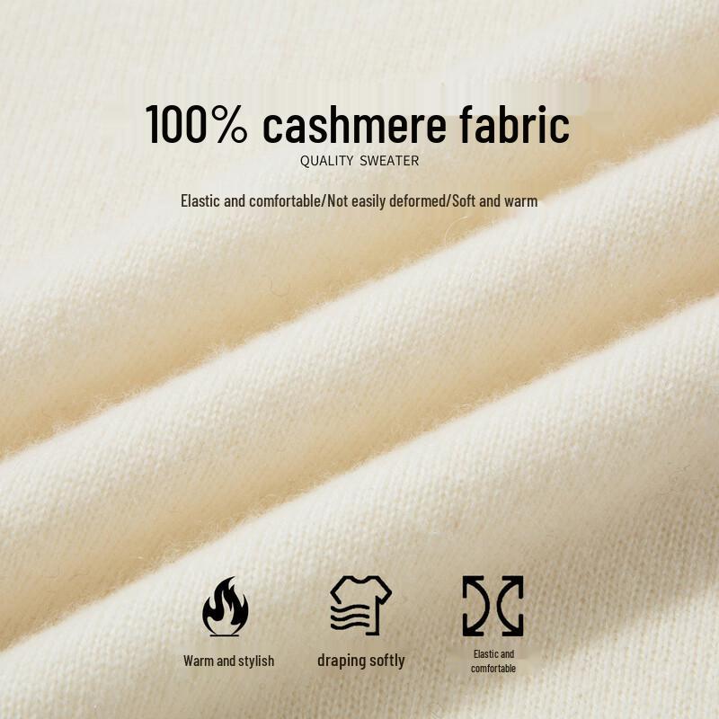 LOZ Men's Autumn/Winter Premium Cashmere Crew Neck Sweater