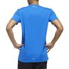adidas Neo T Shirts Men's Blue Crew Neck Moderate Straight Fit FN6495